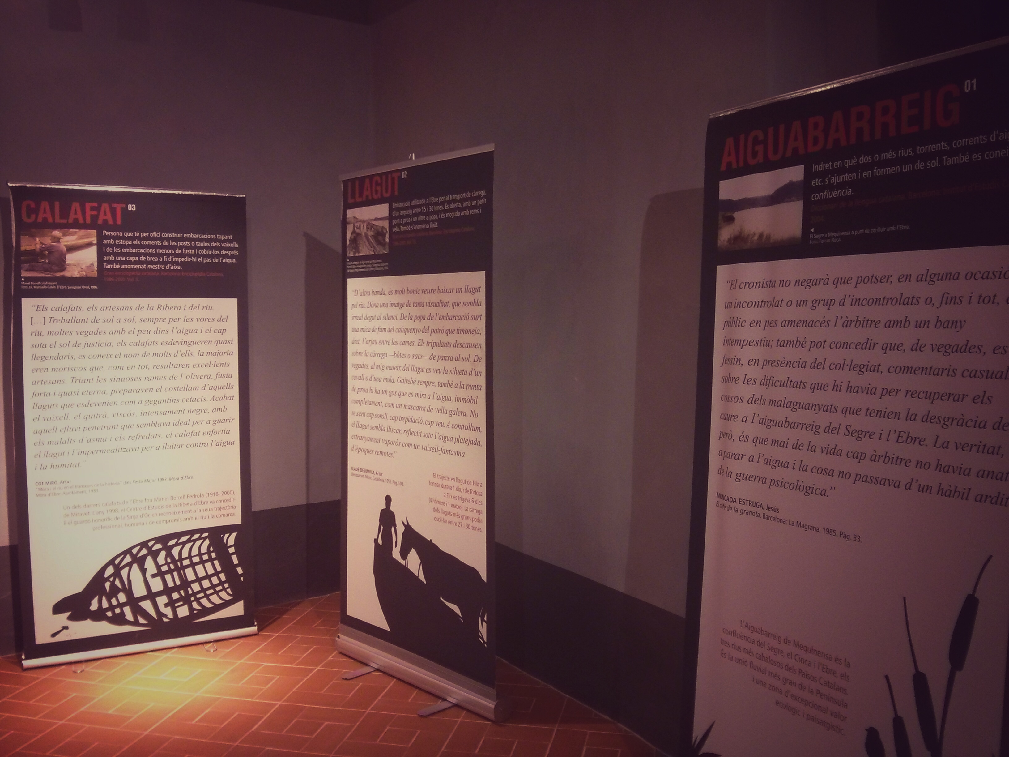 Exposició “Paraules de Riu”