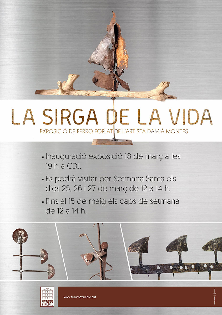 Exposició "La sirga de la vida" Vinebre