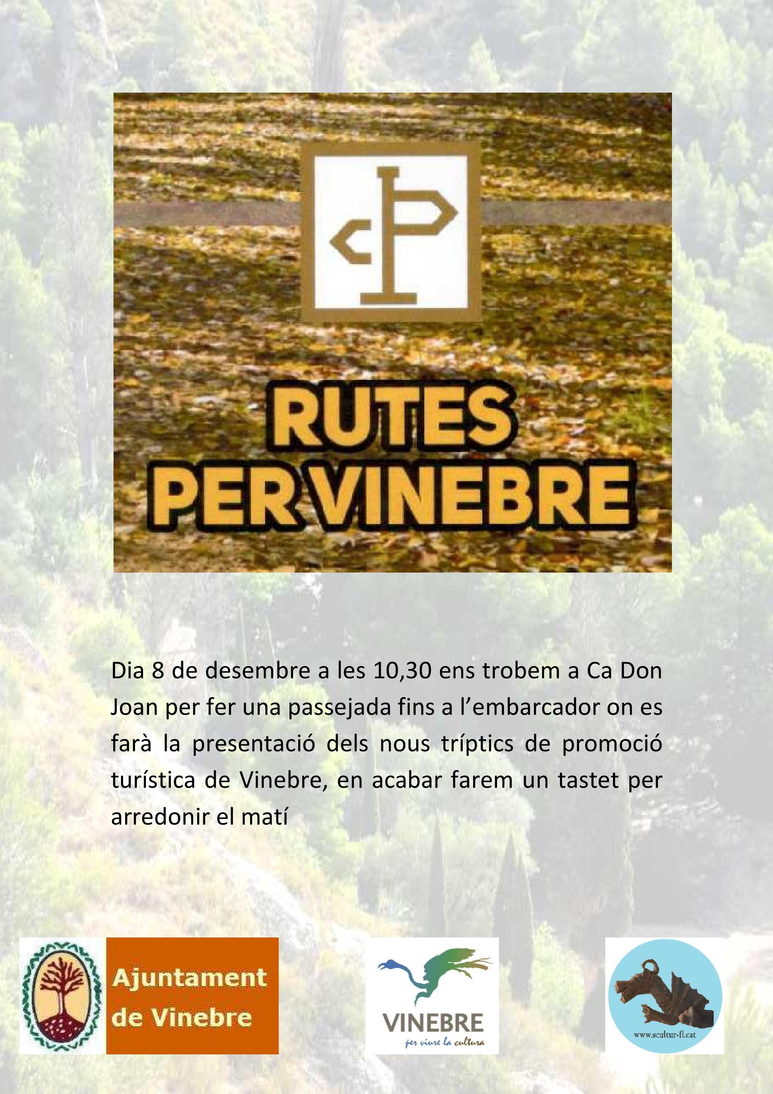 nous triptics promocionals Vinebre