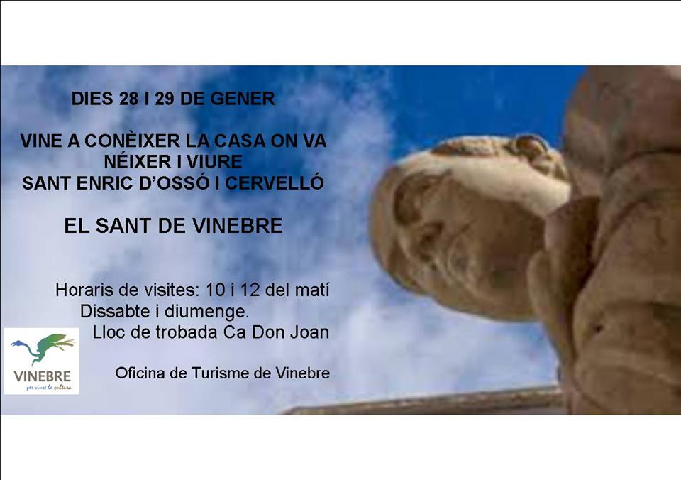 Visites guiades a la casa-museu de Sant Enric d’Ossó