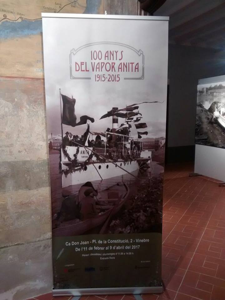 11/02: Inauguració de l’exposició “100 anys del Vapor Anita”