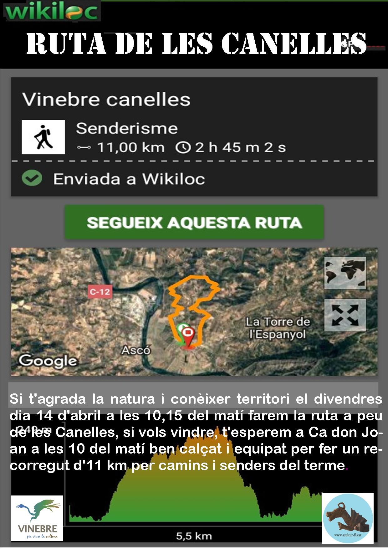 14/04: Ruta de Les Canelles