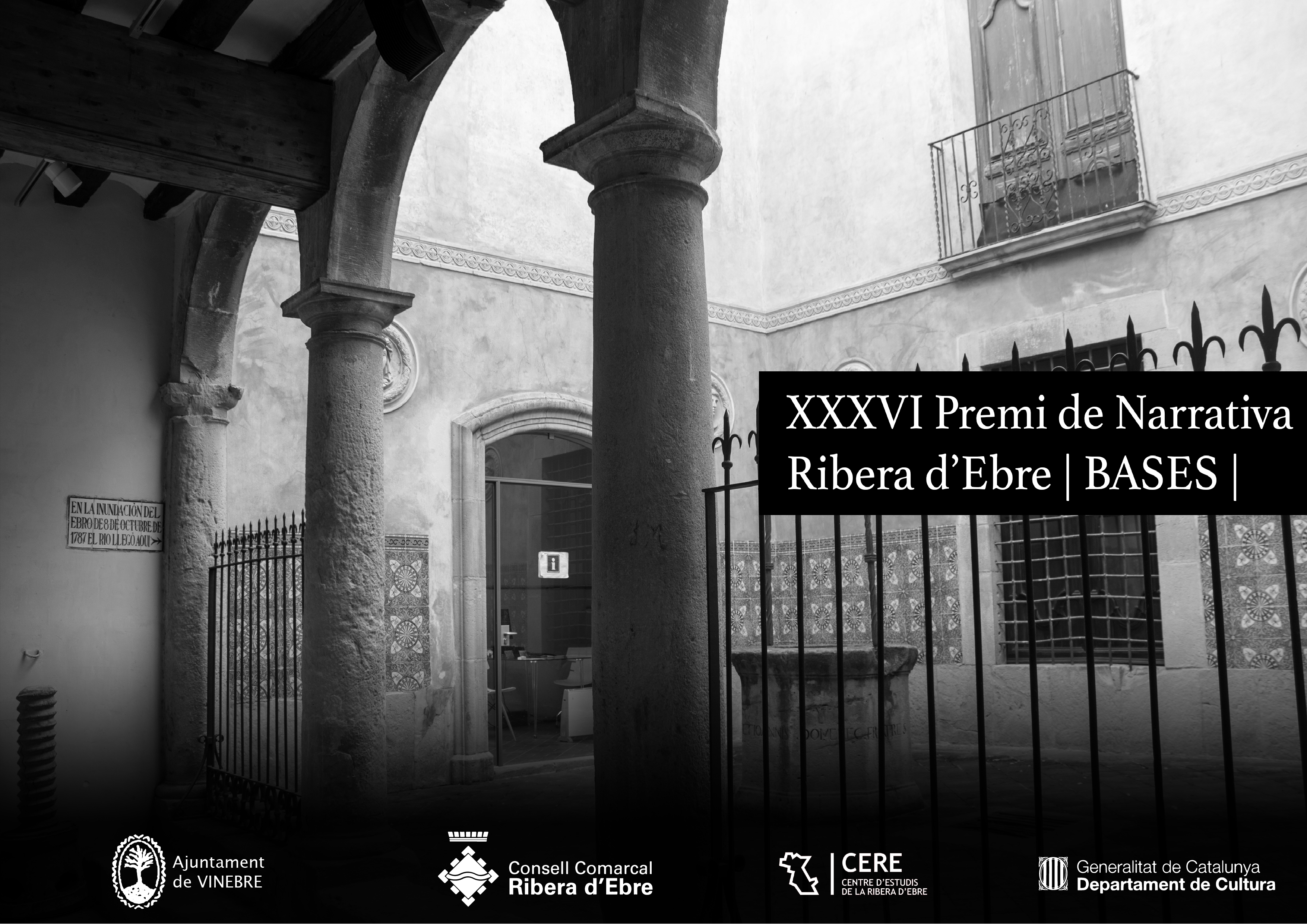 Bases XXXVI Premi de Narrativa Ribera d’Ebre
