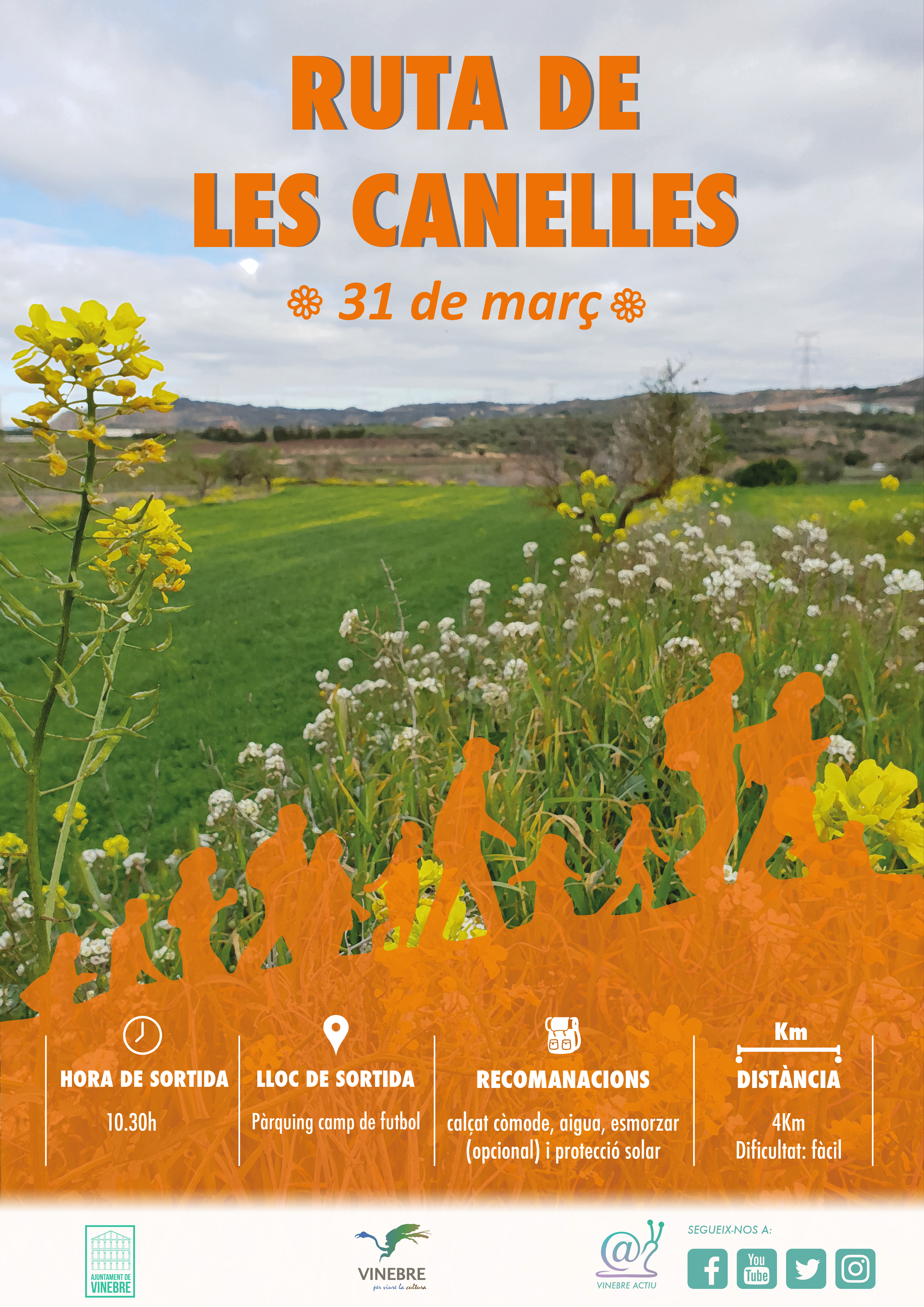 RUTA DE LES CANELLES VINEBRE 2018
