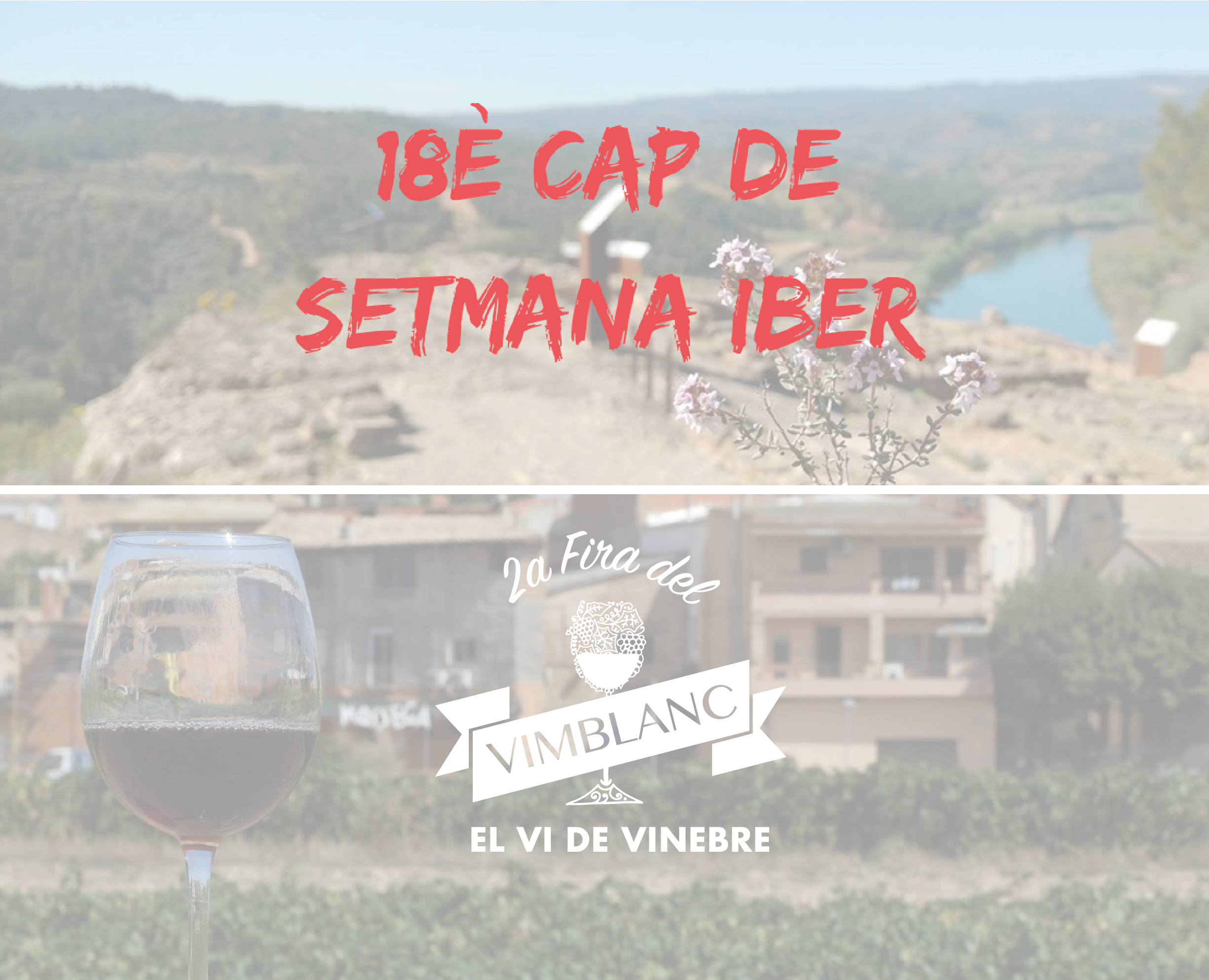 Vinebre es prepara pel 18è Cap de Setmana Iber i la 2a Fira del Vimblanc